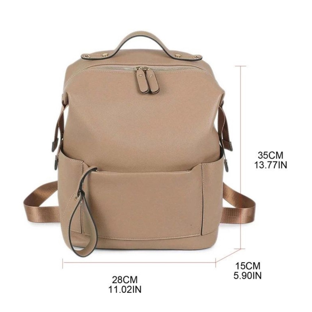 vegan leather Diaper Bag
